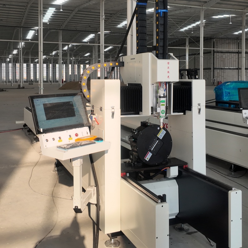 Metal furniture tube processing: Can hole punching and cutting be completed on one machine?
